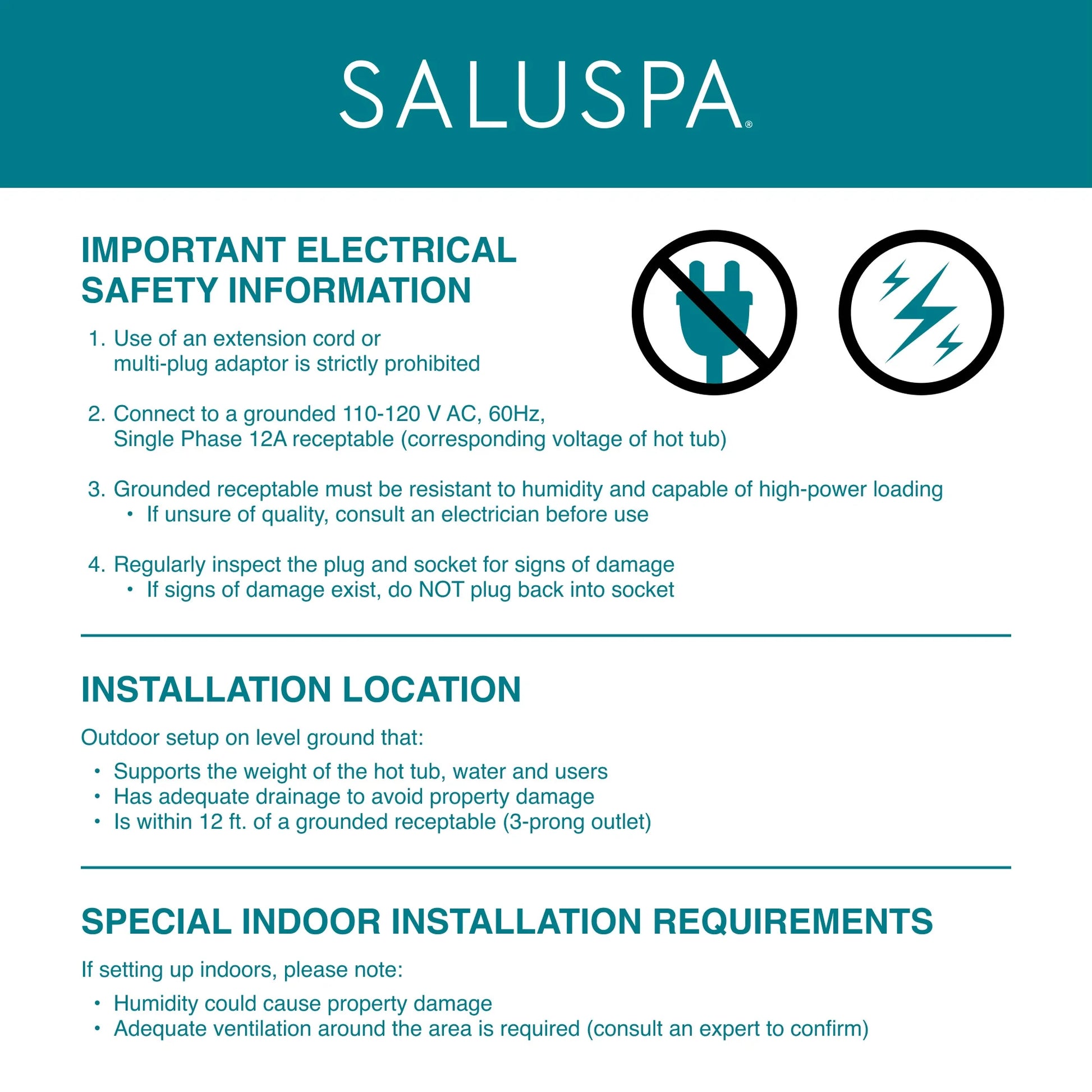 Saluspa Atlantis Airjet Hot Tub W/ 4 Saluspa Seat W/ Pump # P09144