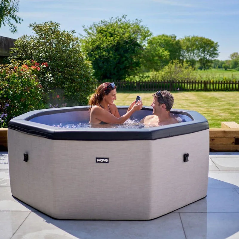 90 Jet 6 -Person Hot Tub (Cover Included)