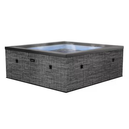 90 Jet 6 -Person Square Hot Tub (Cover Included)