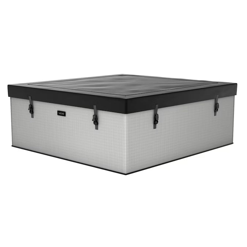 90 Jet 6 -Person Square Hot Tub (Cover Included)